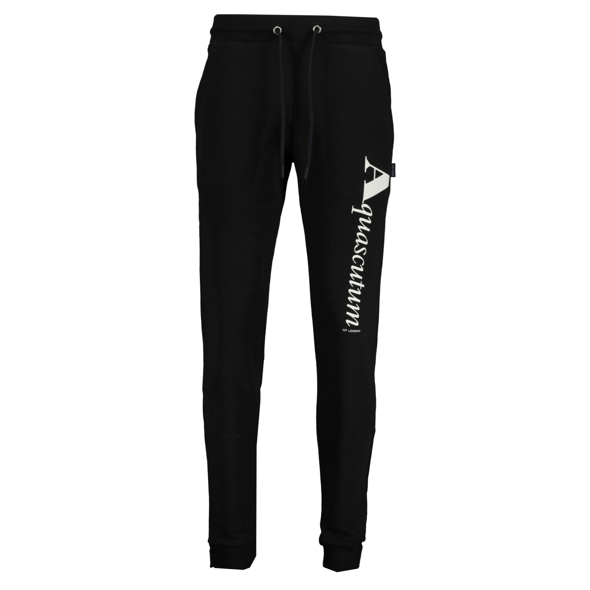 Aquascutum Classic Logo Tracksuit Bottoms Black