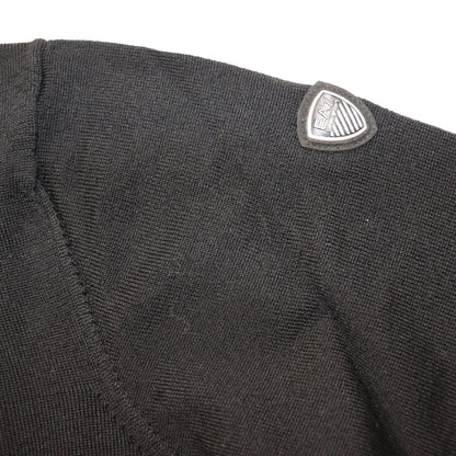 Emporio Armani Black Wool Jumper - LinkFashionco