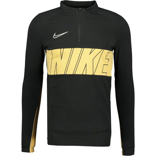 Nike Dri Fit Drill Top Black - LinkFashionco