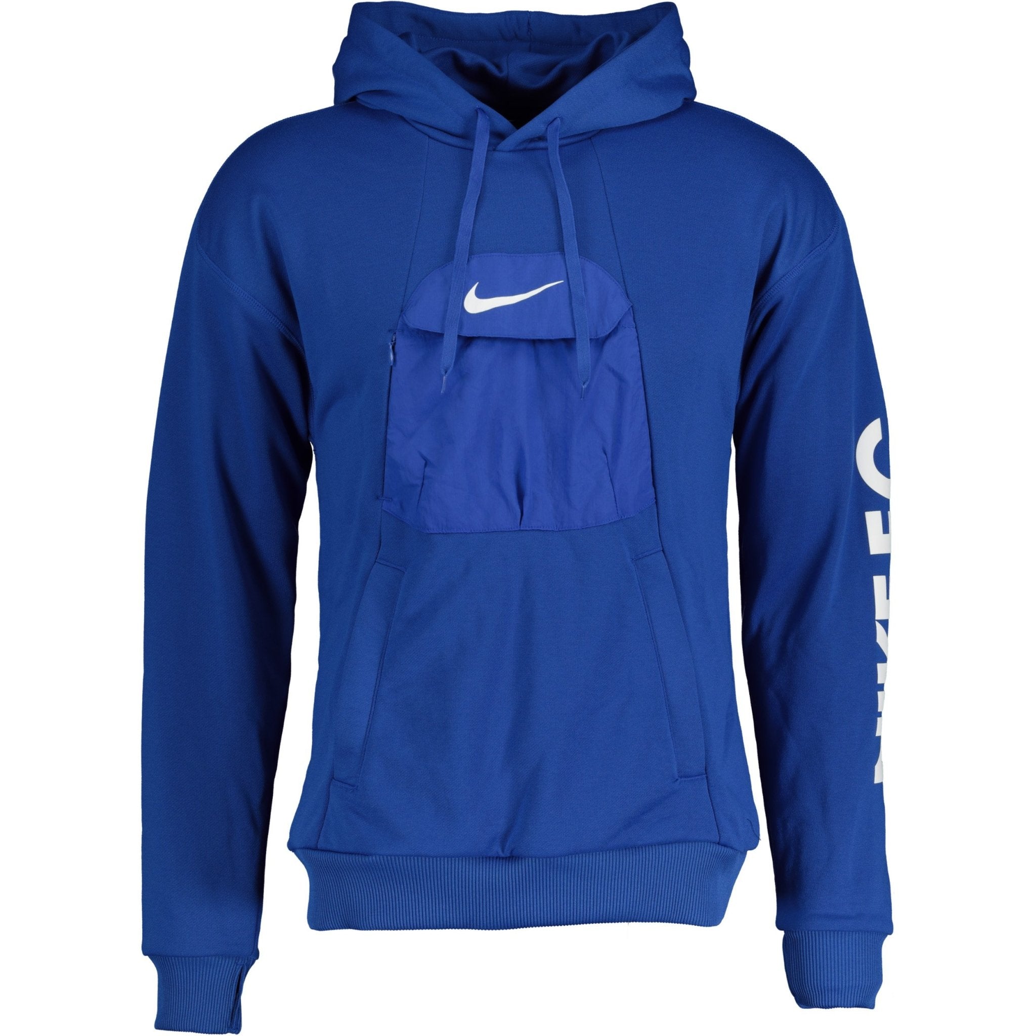 Nike dri fit hoodie on sale blue