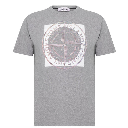 Stone Island 30/1 Tricomia T-Shirt Light Grey