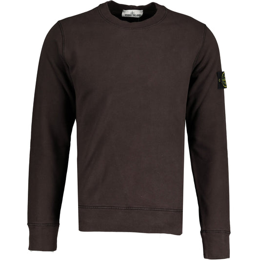 Stone Island Cotton Jumper Dark Brown - LinkFashionco